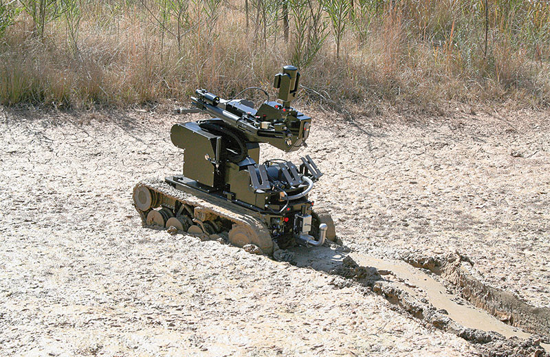 Image 2: illustrating use of Advanced Unmanned Ground Vehicle Solutions